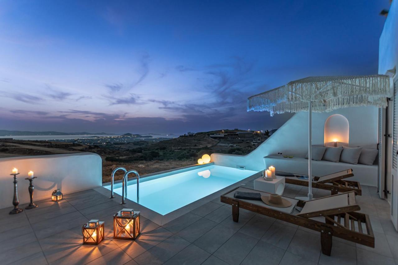 Ariadne'S Crown Suites Astro Concept Pool Luxury Naxos Vívlos 外观 照片