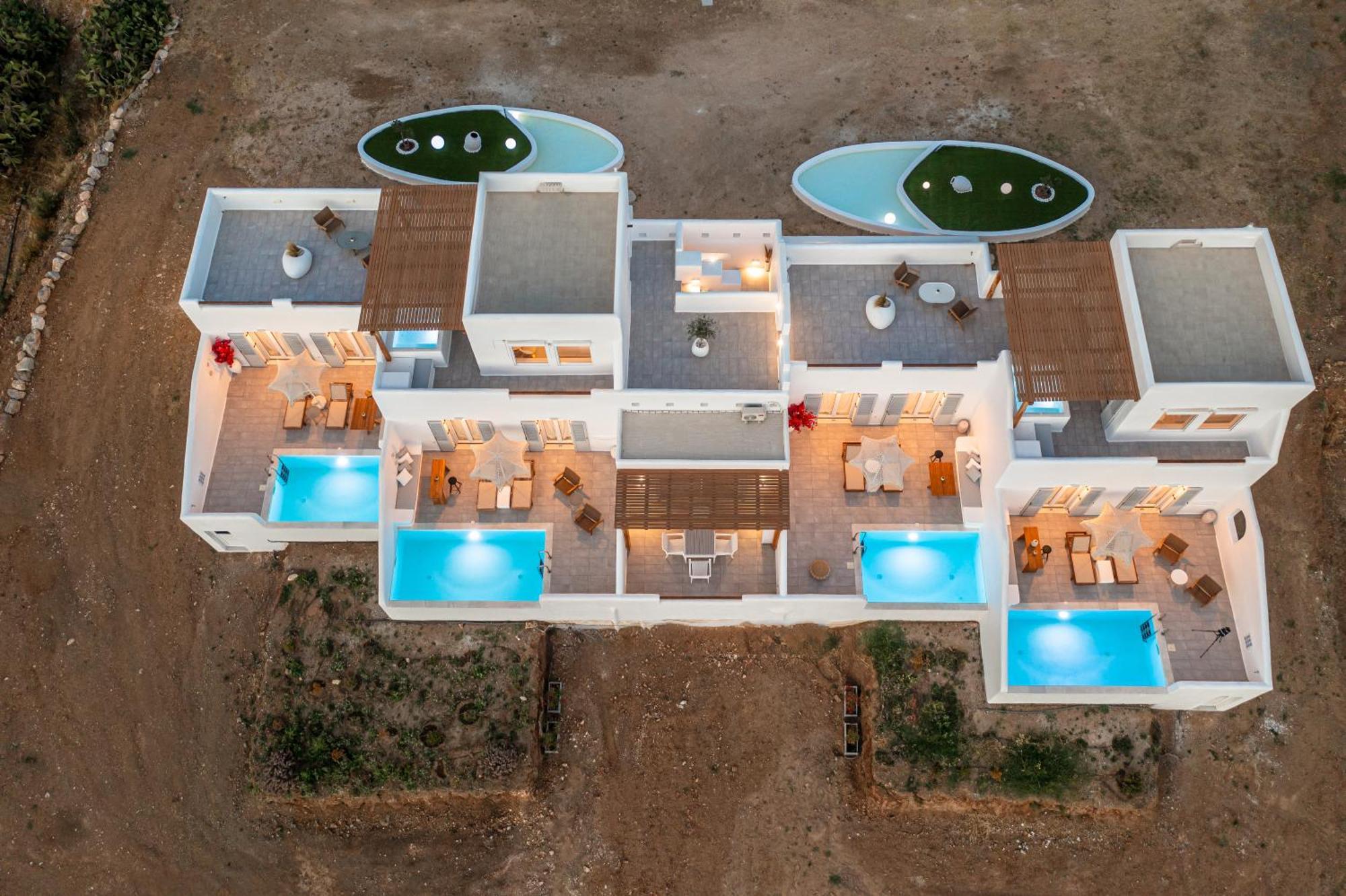 Ariadne'S Crown Luxury Suites With Private Pool Vívlos 外观 照片
